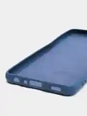 Темно-синий чехол Silicone Case для Samsung Galaxy A72