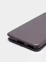 Серебряный чехол-книжка Huawei Honor 50, Хуавей Хонор 50
