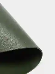 Зеленый коврик для мыши из эко-кожи