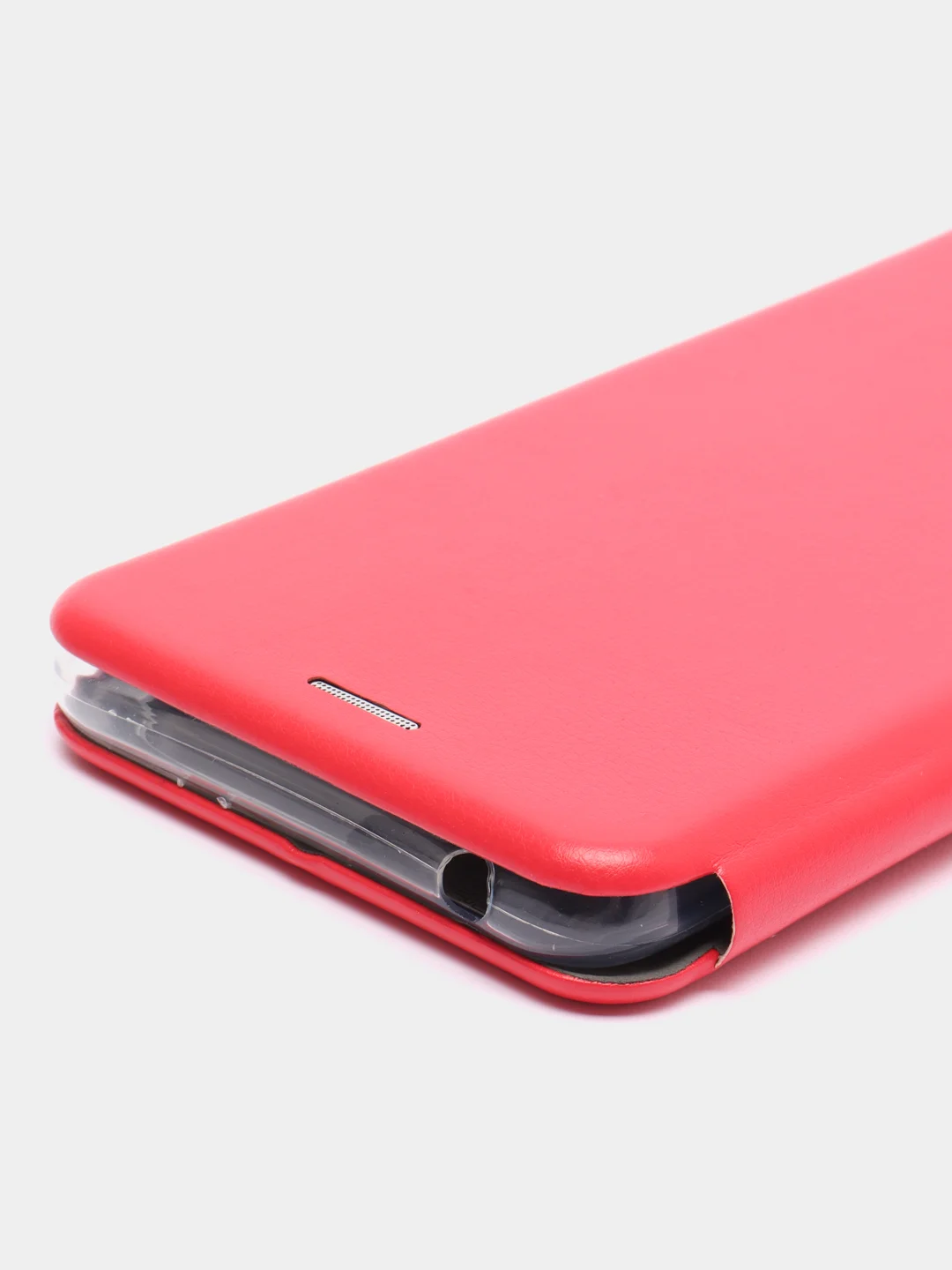 Красный чехол-книжка для Redmi 10C / 10С NFC / Poco C40