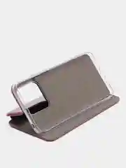 Багровый чехол-книжка для Redmi 10C / 10С NFC / Poco C40