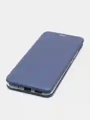Синий чехол-книжка для Redmi 10C / 10С NFC / Poco C40