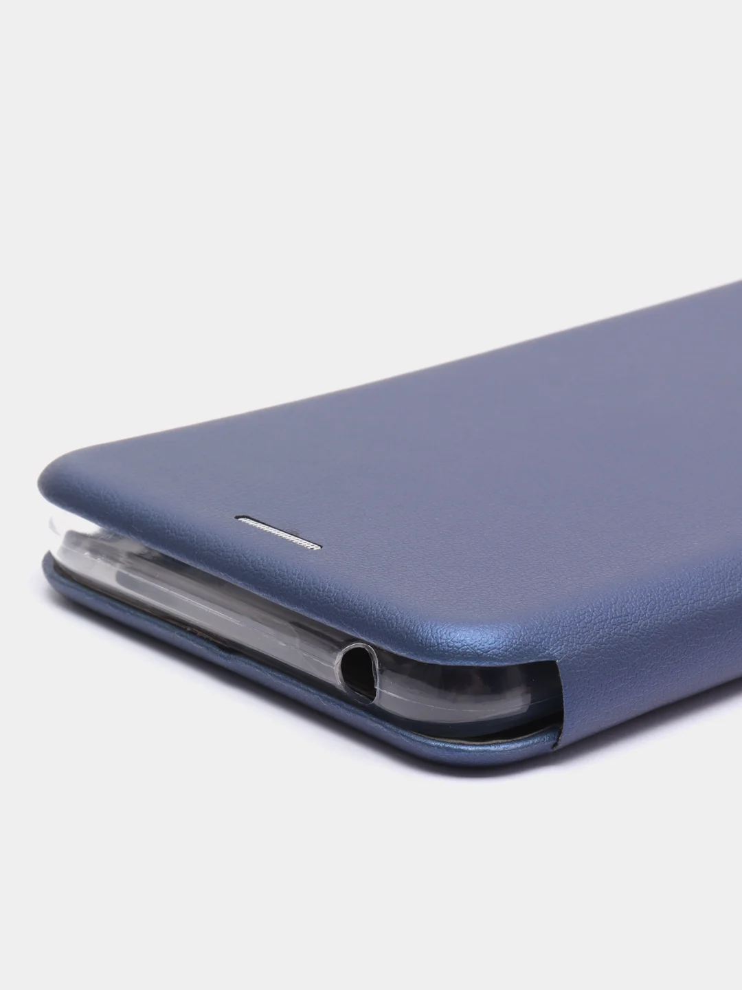 Синий чехол-книжка для Redmi 10C / 10С NFC / Poco C40