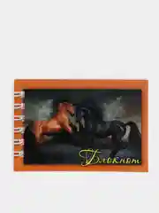 Шоколадный блокнот "Лошади" 26 листов (8 Блокнотов)