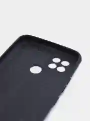 Зеленый чехол для Realme C21 силиконовый, имитация кожи
