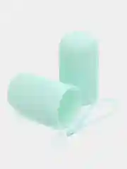 Мятный футляр, тубус дорожный, для зубной пасты, зубных щеток и косметики