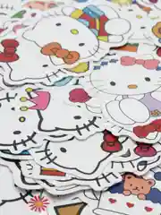 Красный наклейки для девочек Hello Kitty