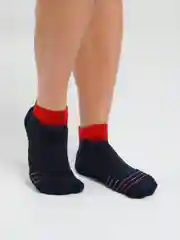 Синий короткие спортивные носки