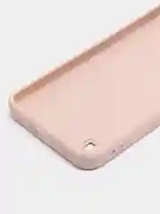 Кремовый чехол силиконовый для Realme C21 Реалми С21