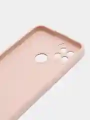 Кремовый чехол силиконовый для Realme C21 Реалми С21