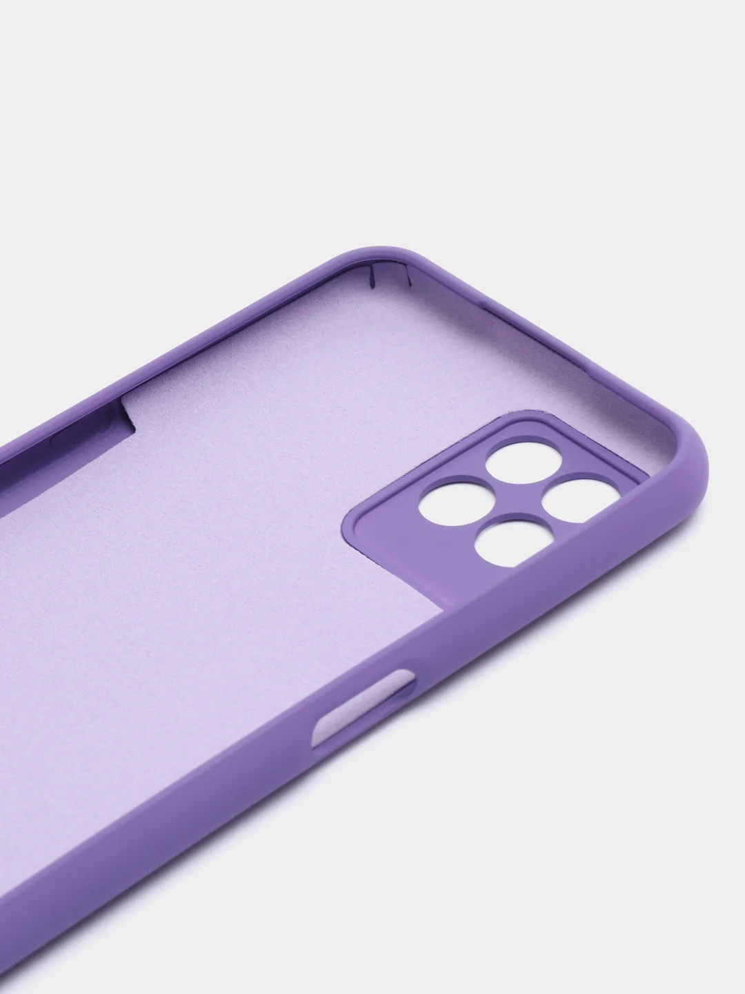 Фиолетовый чехол силиконовый для Realme 8i / Narzo 50 4G (Реалми 8Ай / Нарзо 50), Silicone Cover
