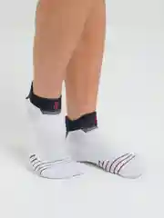 Белый короткие спортивные носки