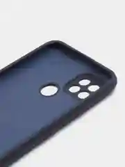 Темно-синий чехол силиконовый для Realme C21 Реалми С21
