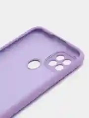 Пурпурный чехол силиконовый для Realme C21 Реалми С21