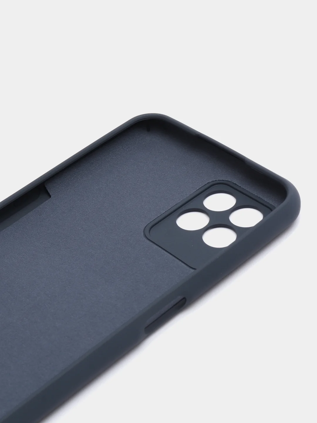 Темно-синий чехол силиконовый для Realme 8i / Narzo 50 4G (Реалми 8Ай / Нарзо 50), Silicone Cover