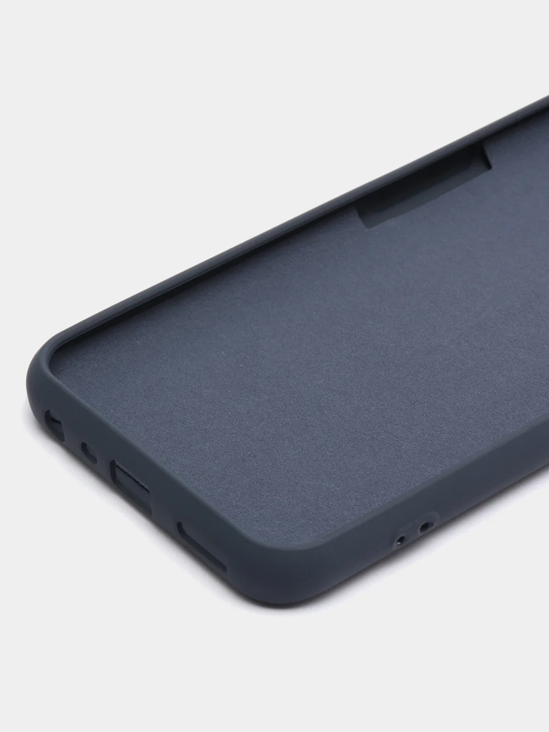 Темно-синий чехол силиконовый для Realme 8i / Narzo 50 4G (Реалми 8Ай / Нарзо 50), Silicone Cover