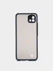Темно-синий чехол Realme C11 2021, Realme C20 пластиковый матовый с цветными кнопками