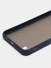 Темно-синий чехол Realme C11 2021, Realme C20 пластиковый матовый с цветными кнопками