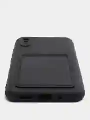 Черный чехол для Xiaomi Redmi 9A, Сяоми Редми 9А, силиконовый, с карманом для карты