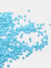 Лазурный бисер стеклянный для плетения, цветной