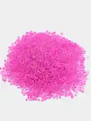 Фуксия бисер стеклянный для плетения, цветной