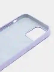 Лавандовый чехол iPhone 12 / 12 Pro с закрытым низом Silicone case