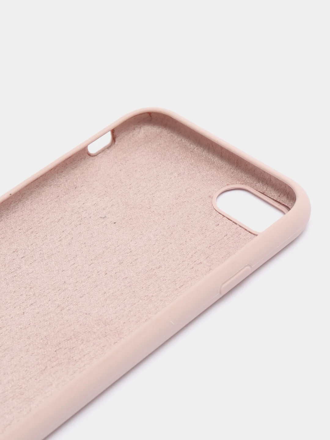 Бежевый чехол Silicone case для iPhone 7/ 8/ SE 2020, силиконовый