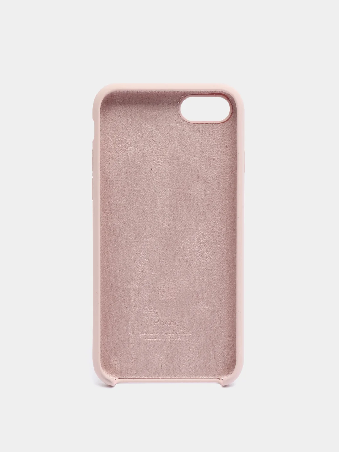 Бежевый чехол Silicone case для iPhone 7/ 8/ SE 2020, силиконовый