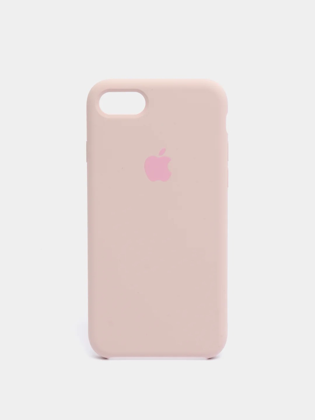 Бежевый чехол Silicone case для iPhone 7/ 8/ SE 2020, силиконовый