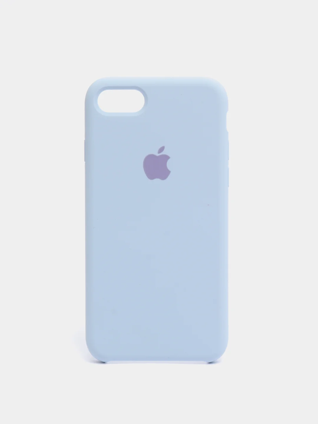Небесно-голубой чехол Silicone case для iPhone 7/ 8/ SE 2020, силиконовый