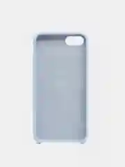 Небесно-голубой чехол Silicone case для iPhone 7/ 8/ SE 2020, силиконовый