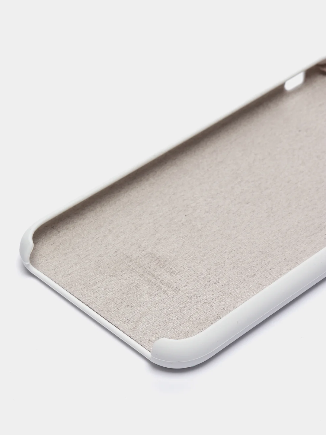 Белый чехол Silicone case для iPhone 7/ 8/ SE 2020, силиконовый