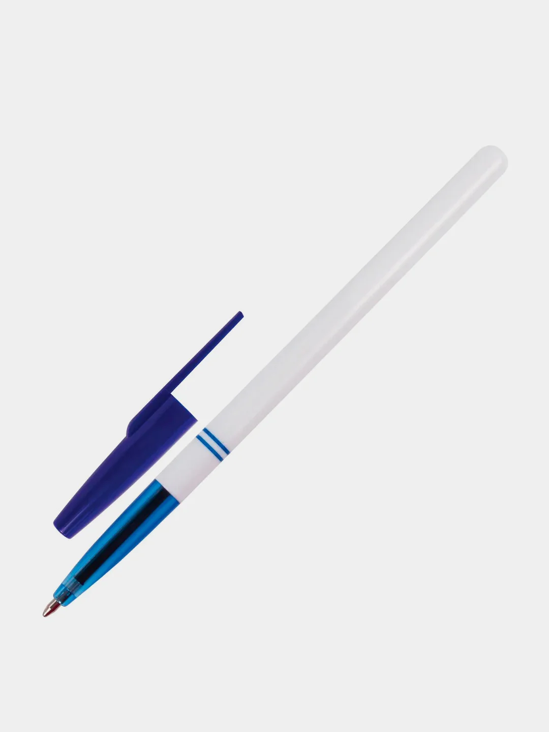 Ручка шариковая BRAUBERG "Офисная", линия 0,5 мм, синяя, 24 штуки