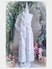 Белый костюм Silinda для девочки, батист
