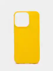Желтый чехол силиконовый  iPhone 13, 13 Mini, 13 Pro, 13 Pro Max матовый, цветной, на айфон