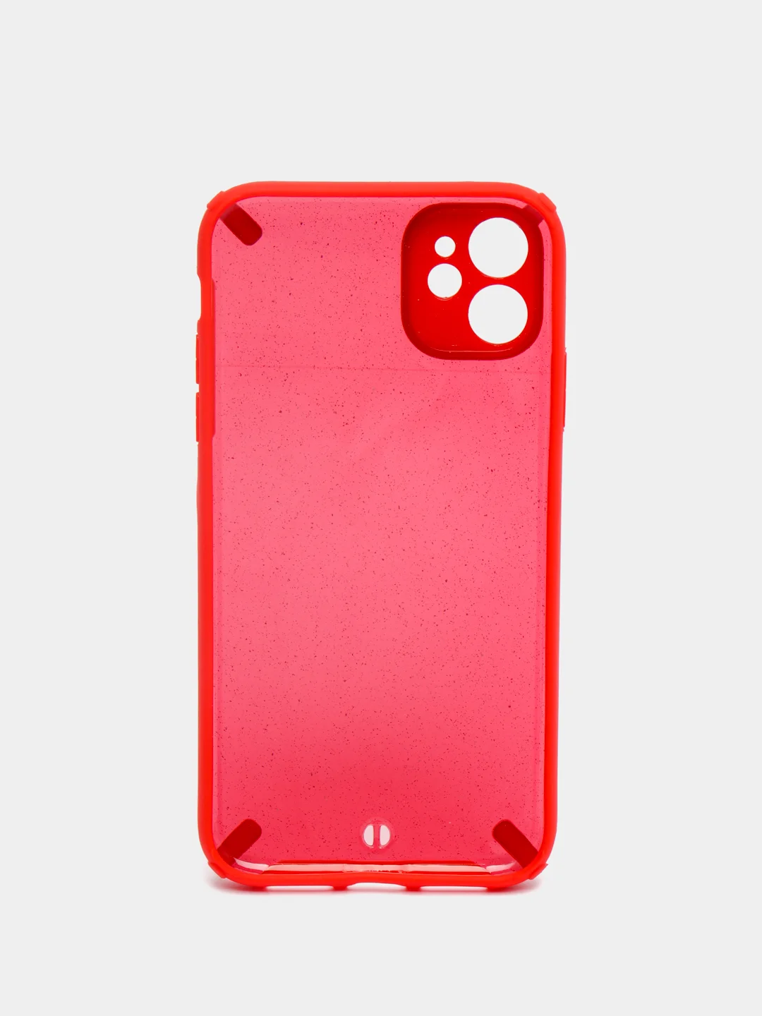 Красный чехол для iPhone 7/8/ SE 2020/7+/8+/XR/X/XS/11/11PRO/12 PRO/12 PRO MAX с блестками
