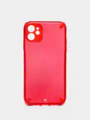Красный чехол для iPhone  7/8/ SE 2020/7+/8+/XR/X/XS/11/11PRO/12 PRO/12 PRO MAX   с  блестками