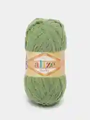 Лесной зеленый пряжа Alize Softy, 50 г 115 м, 100% полиэстер