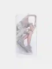 Ледяной чехол Huawei P40 Lite, Хуавей П40 Лайт прозрачный с рисунком