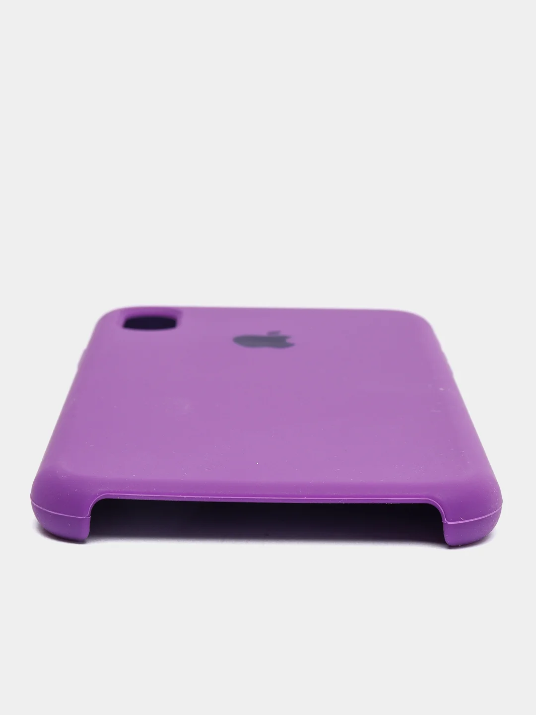 Фиолетовый чехол для Apple iPhone XS Max силиконовый, 8 цветов