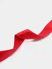 Лента эластичная косая бейка, красная, ширина 15 мм, длина 2 метра