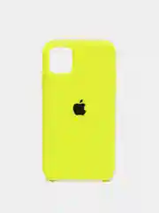 Лимонный чехол Silicone Case для Apple iPhone 11 силиконовый противоударный для айфона Soft Touch