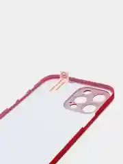 Красный чехол Apple iPhone 12, 12 Pro, 12 Pro Max на 360 градусов с защитой экрана