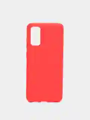 Красный чехол силиконовый на Samsung S20 / S11