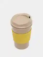 Желтый стакан дорожный Husks Ware, для чая и кофе, 500 мл