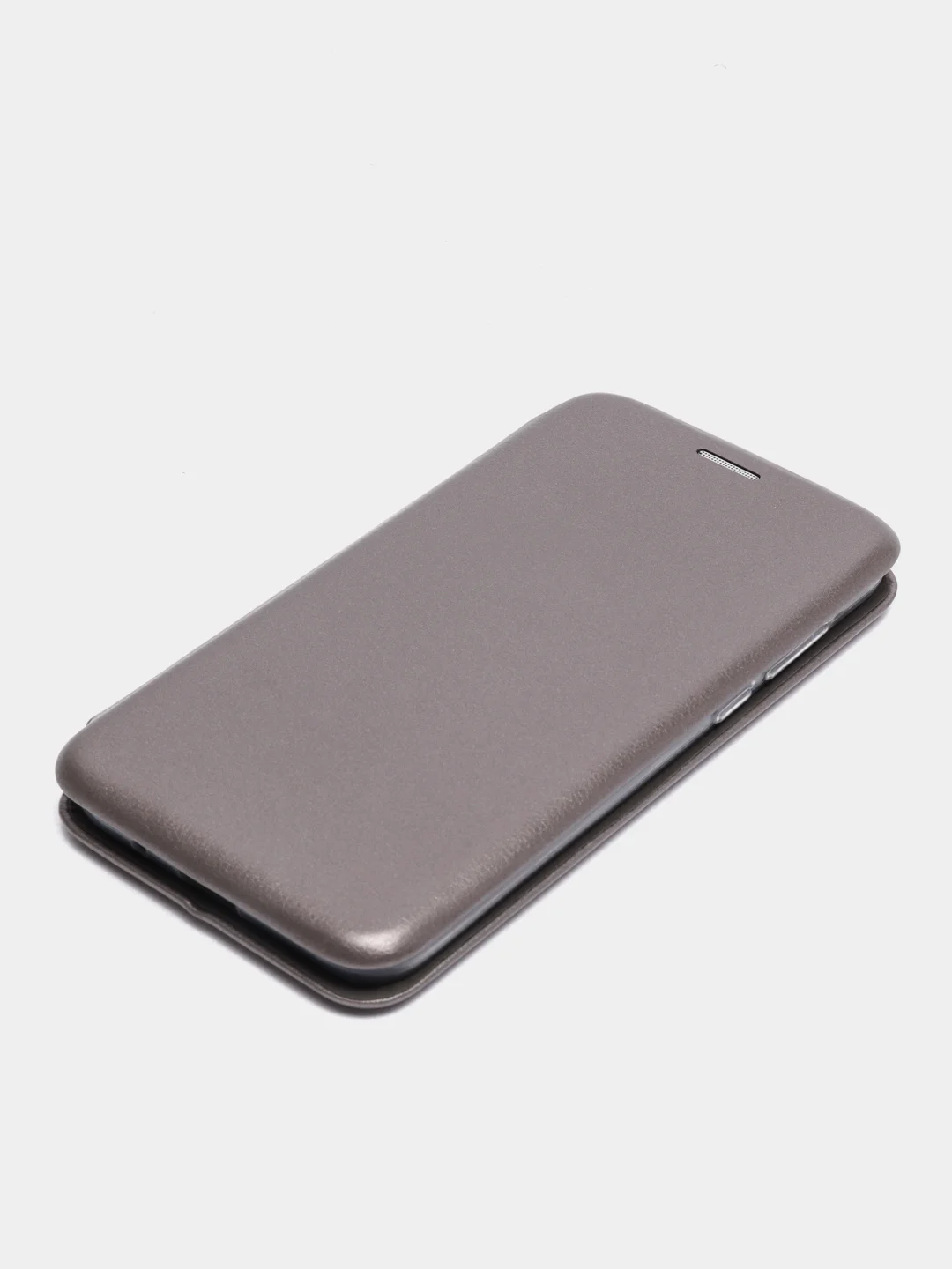 Серый чехол книжка Honor 9s / Huawei Y5p 2020