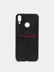 Черный чехол Huawei Honor из эко кожи на модели Nova 5T 20 Lite 10i 20i V20 8C 9C P40 Lite E Y7P