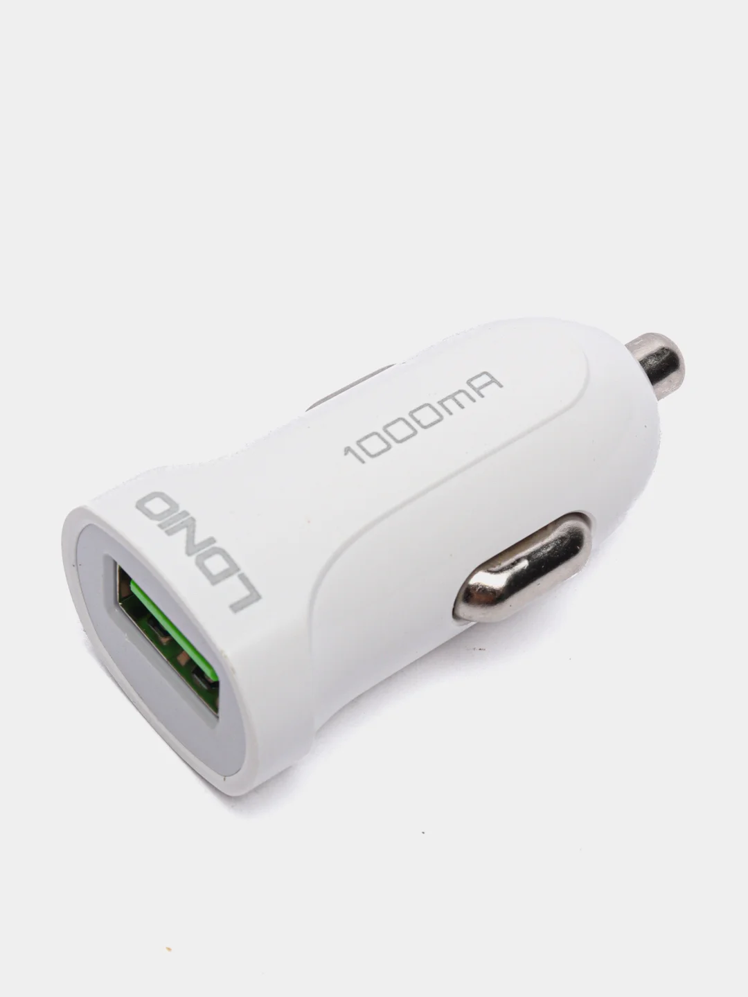 Автомобильное зарядное устройство LDNIO DL-C17, 1A, 1USB порт и кабель Lightning/Micro 1 м