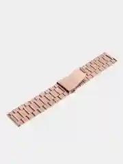 Розовый металлический ремешок 20/22 мм для Xiaomi Amazfit Bip(Lite)/GT/GTS/Samsung gear S2 Classic