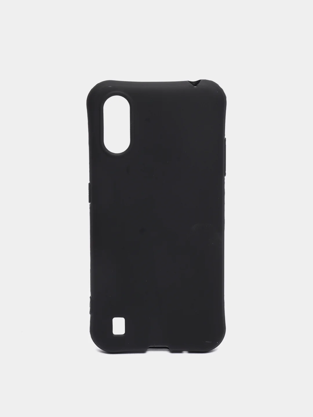 Черный чехол силиконовый для Samsung Galaxy A01, A015, A10, тонкий, мягкий
